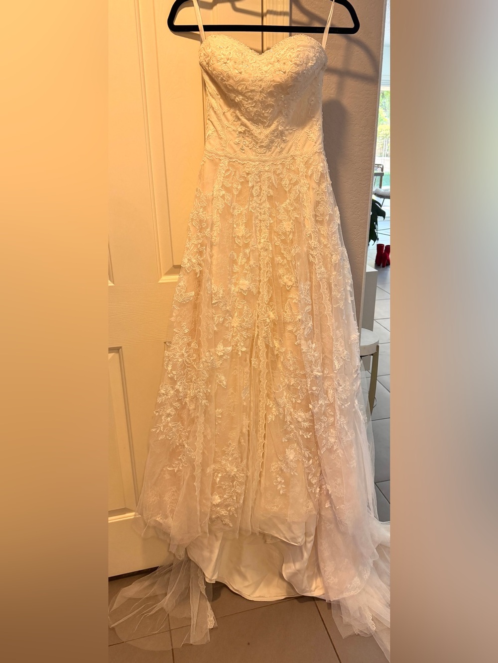 Melissa Sweet Blush wedding gown